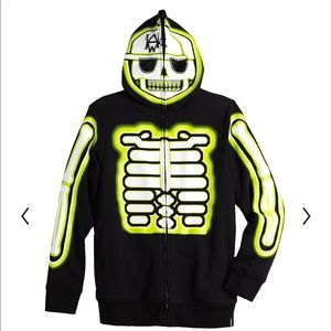🆕 Tony Hawk dark glow hoodie sz L